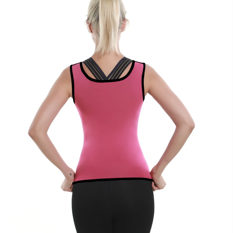 Неопреновый тренировочный жилет для похудения снижения веса Женский тренажер