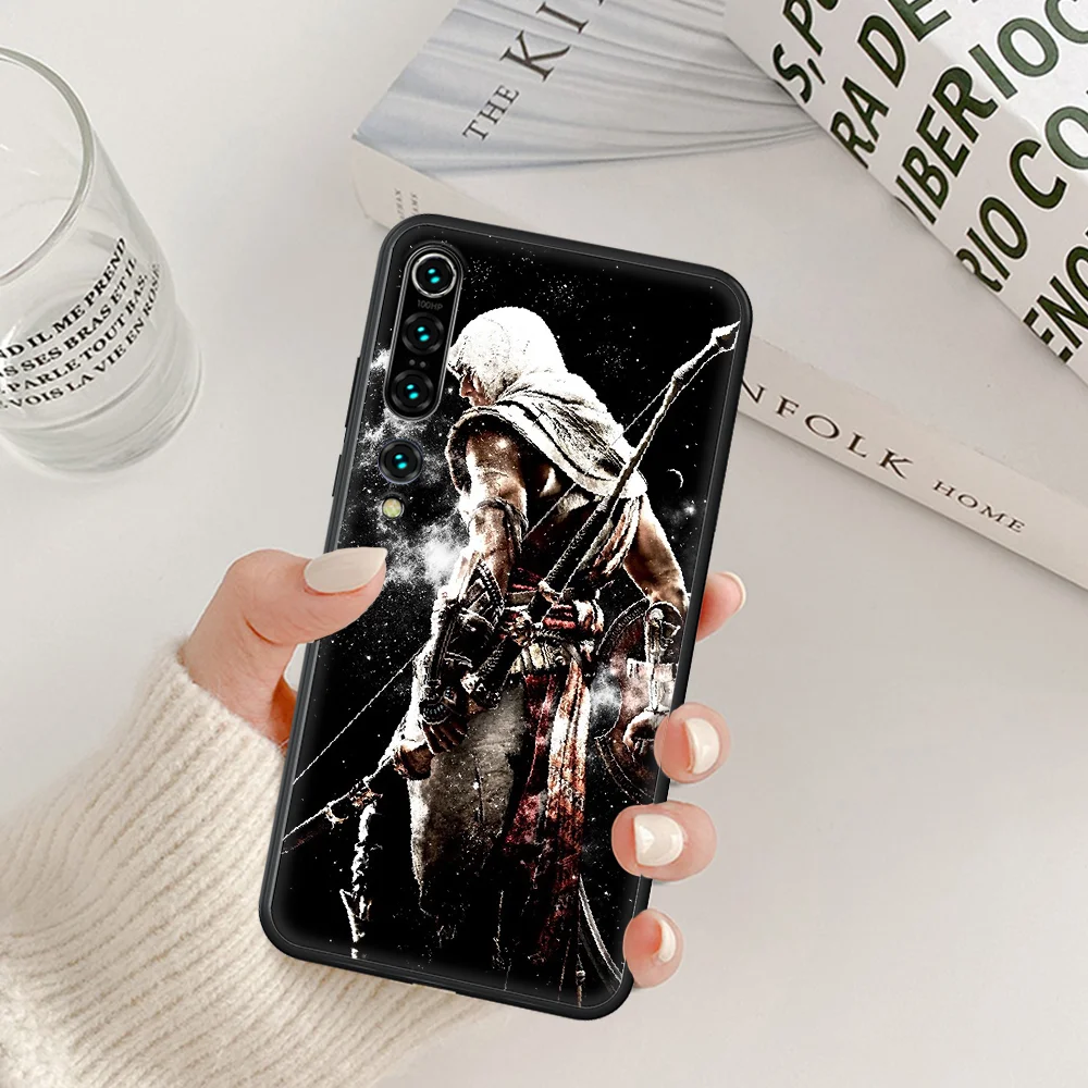 

Assassins Game Creeds Phone Case For Xiaomi Mi Note 10 A3 9 MAX 3 A2 8 9 Lite Pro Ultra black Shell Silicone Waterproof Fashion