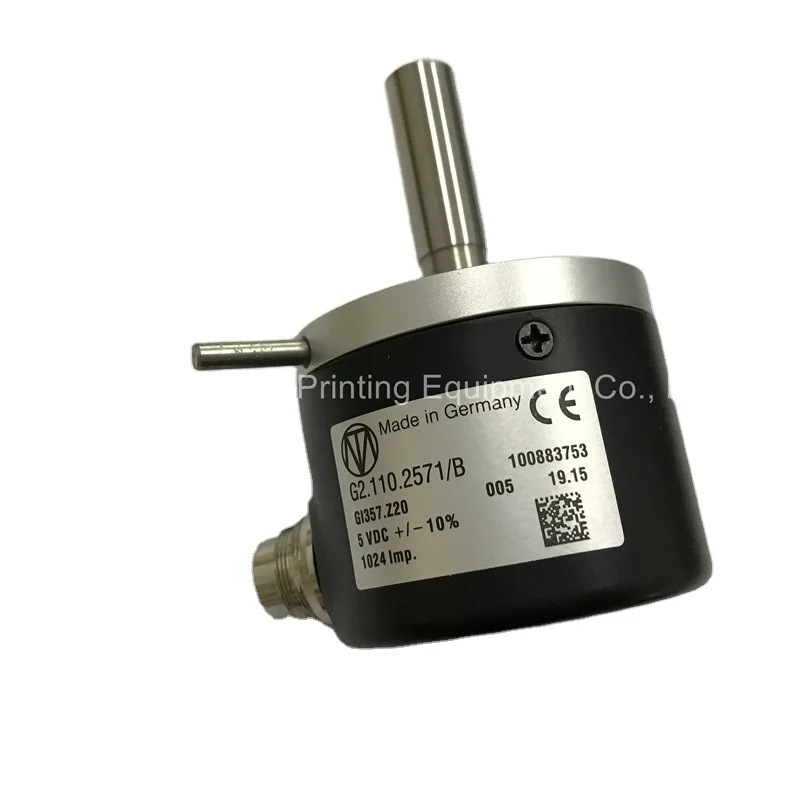 

2 Pieces offset parts encorder made in Germany angle rotary encoder G2.110.2571/B for SM74 SM102 CD102 Encoder G2.110.2571