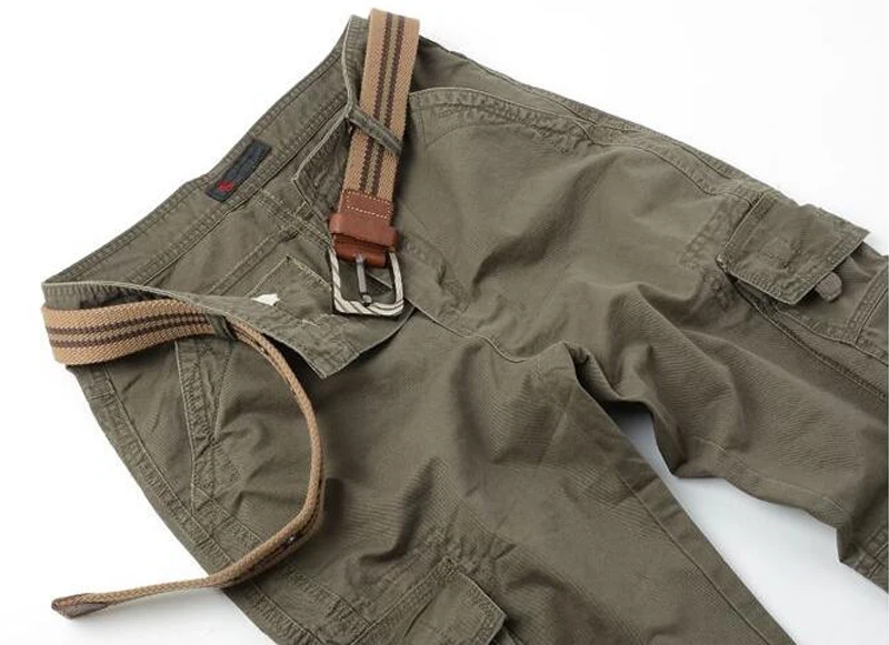 Мужские брюки-карго VogueBaggy штаны с несколькими карманами Pantalon Homme мужские уличные военные тактические хлопковые брюки одежда