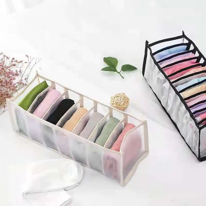 Общежития органайзер для Носки дома разделены Нижнее белье коробка хранения 30