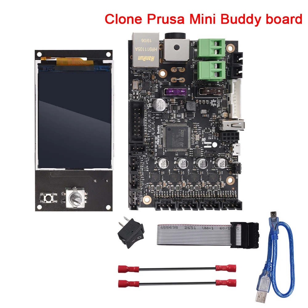 Клон Prusa Mini Buddy Board интегрированный драйвер TMC2209 MINI LCD28 V1.0 экран совместимый с