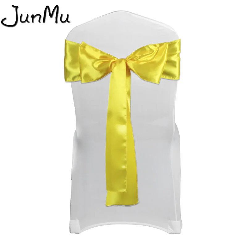 6 &quotx 108&quot атласная лента на стул бант для банкета свадьбы банта галстуки бабочки