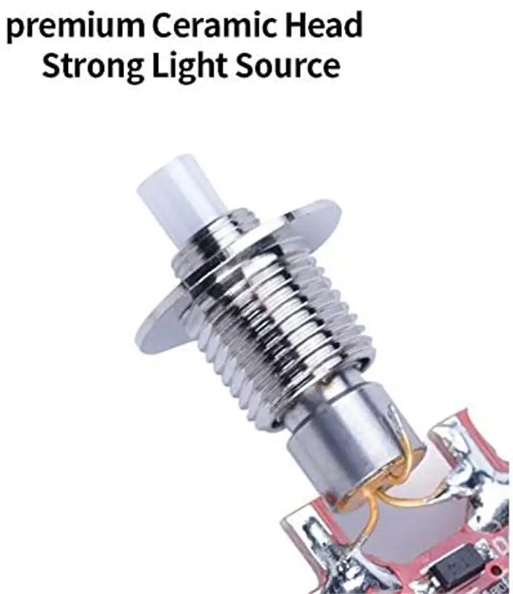 Visual Fault Locator + FC/LC Connector Kit 30mW 30KM VFL Include Single Mode 9/125um Red Light Pen | Fiber Optic Equipment