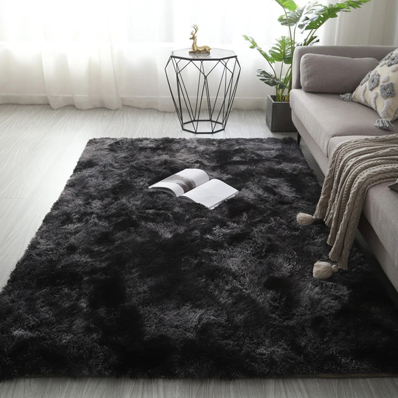 Современный домашний декоративный ковер пушистый коврик коврики для гостиной