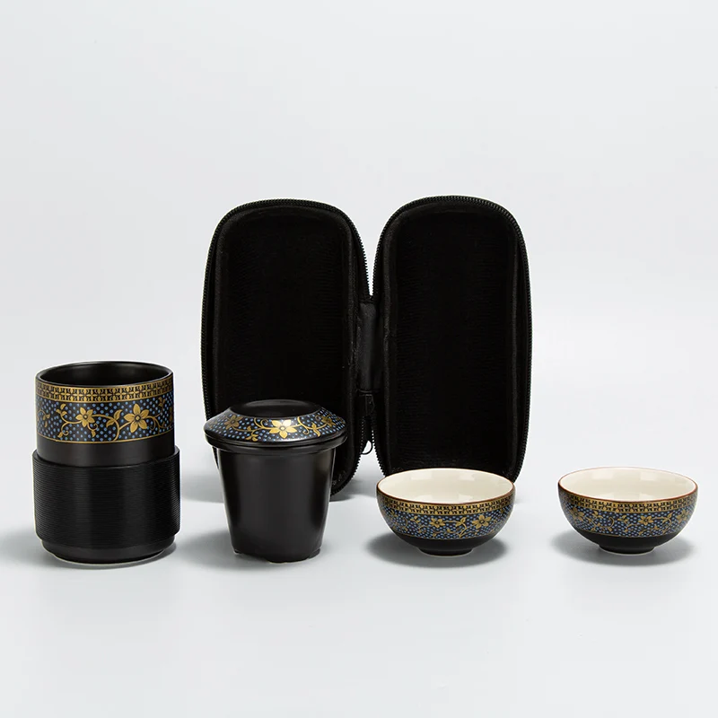 

Керамические чайные наборы, винтажная чайная чашка, чайная чашка, чайное ситечко, Офисная портативная уличная дорожная чашка для чая с сумо...