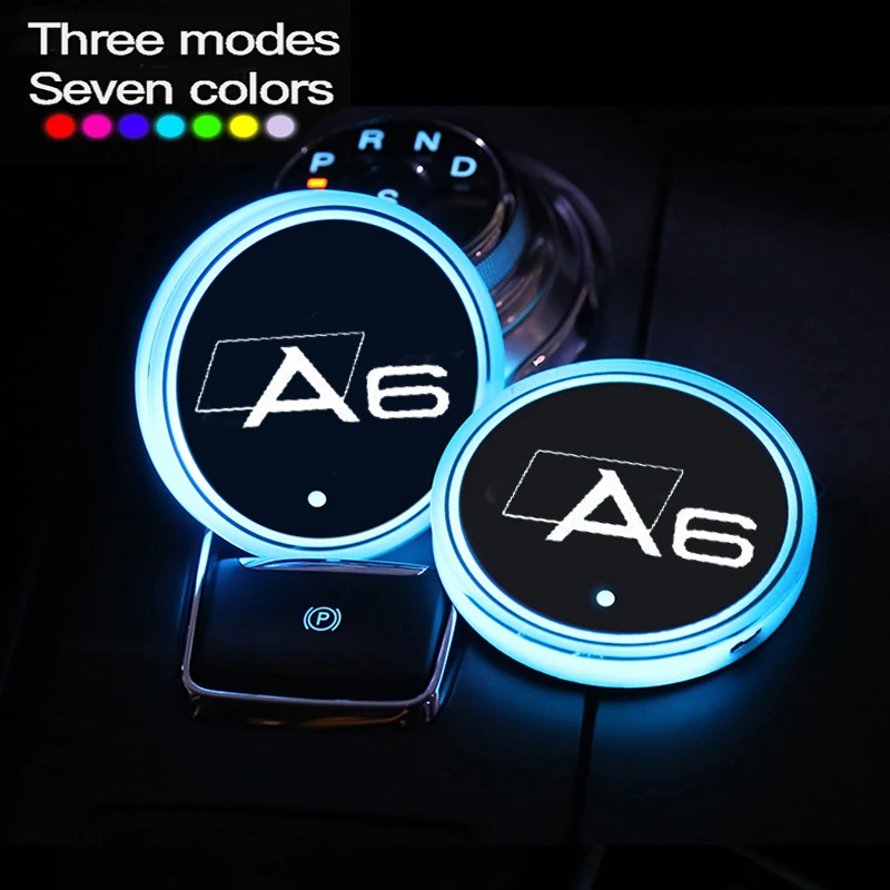 

2 шт., автомобильные Противоскользящие коврики для Audi A6 C7 C6 C5