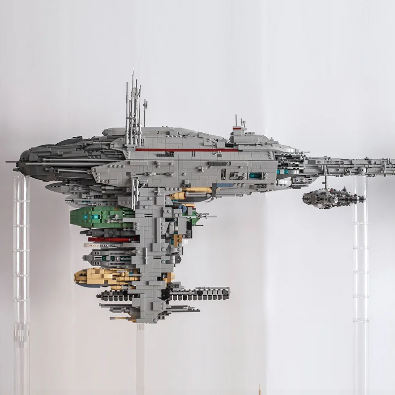 MOC Star plan Wars серия The Nebulon игрушка B медицинская модель фрегата Набор Обучающие строительные блоки кирпичи детские подарки игрушки 5083