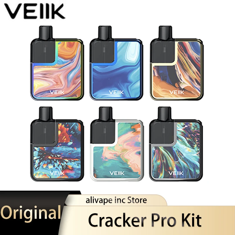 Набор электронных сигарет VEIIK Cracker Pro 15 Вт 500 мАч | Электроника