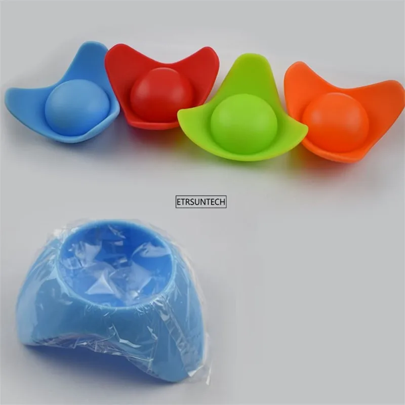 Online 200 Stücke Silikon Eggcup Ei Halter Tasse Ei Stander Eier Halter Lebensmittel Grad Werkzeug Halter Pochieren Eggcup