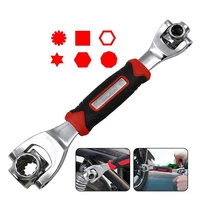 48 in 1 tiger wrench hand tools socket works with spline bolts torx 360 degree 6 point universial furniture car repair spanner