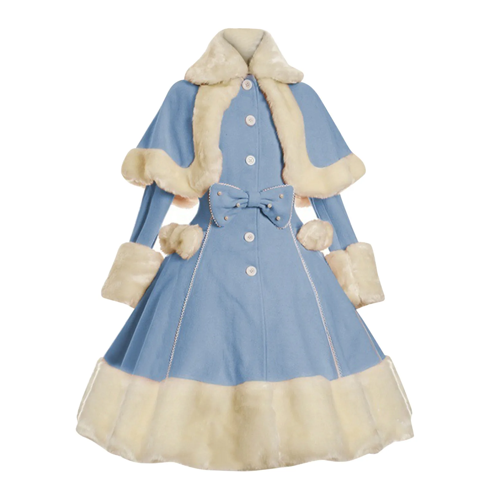 Женское средневековое платье ретро с готическим рисунком однотонное принцессы