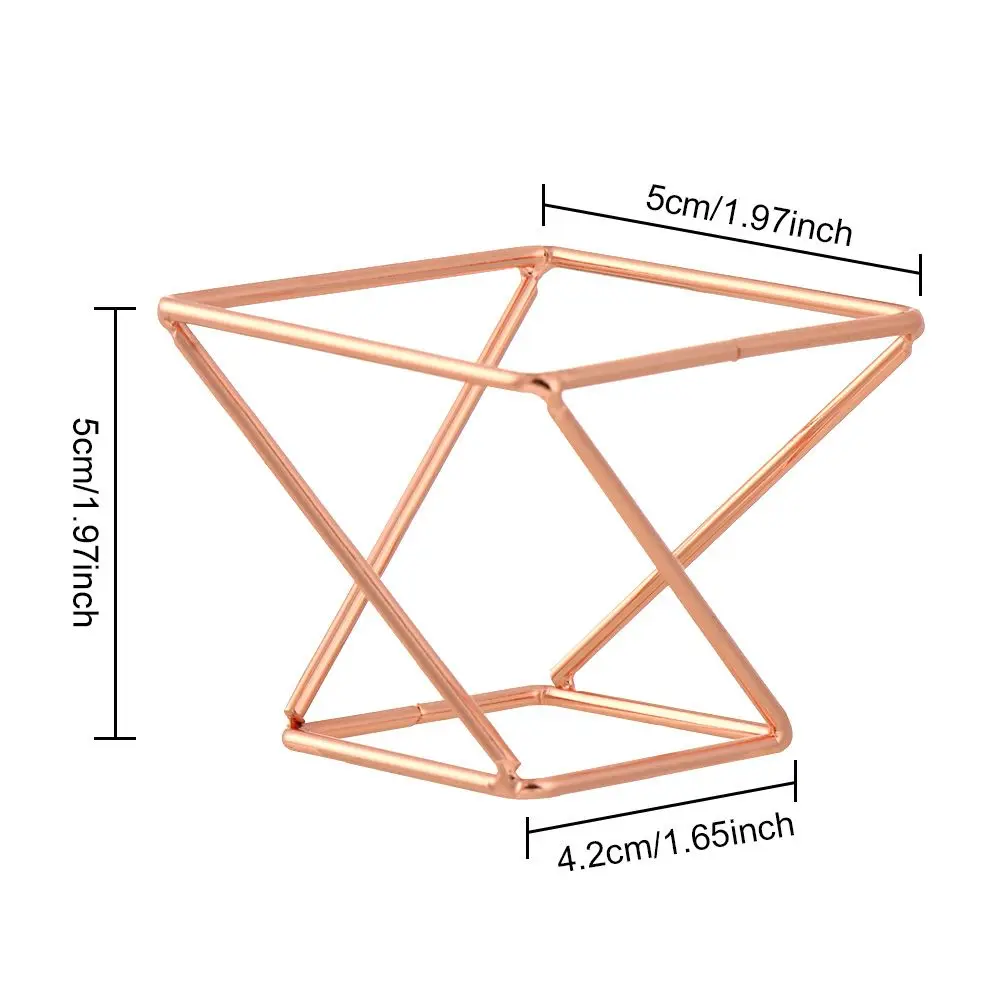 Креативная Волшебная трехмерная полка для пудры из кованого железа