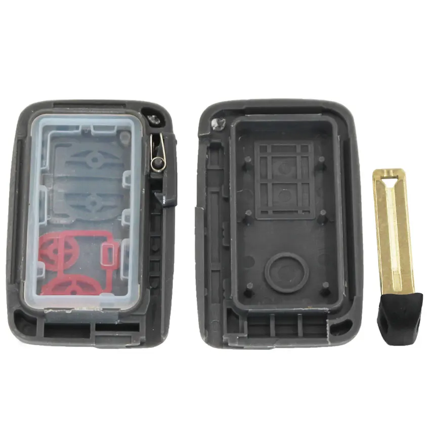 KEYECU белый смарт-ключ дистанционного управления чехол Fob 2 / + 1 3 4 кнопки для Toyota Aurion