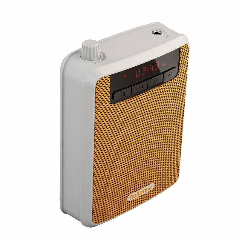 Портативный усилитель голоса 2200 мАч музыкальный плеер большой мощности для