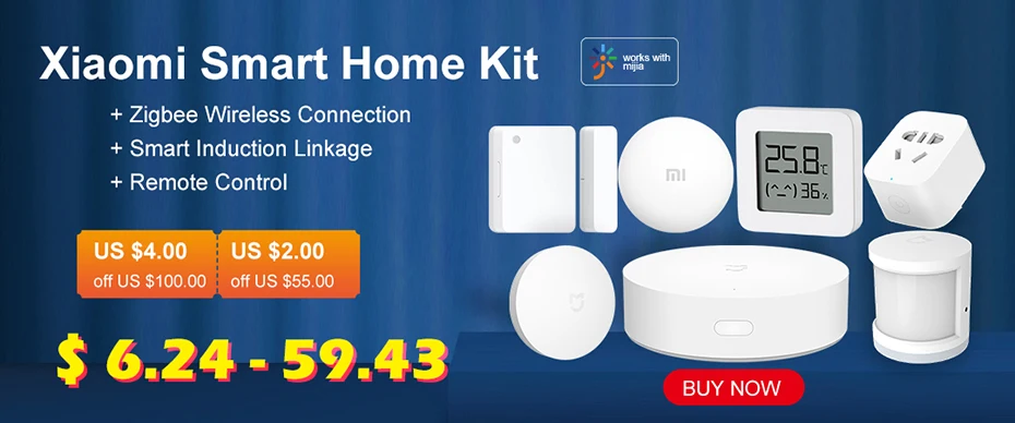 Remoto de Segurança em Casa para mi Xiaomi Mijia Inteligente Gateway 3 Zigbee Wifi Bluetooth Malha Multimodos Hub Controle Casa Apple Homekit mi 1 wifi bluetooth malha multimodos hub controle remoto