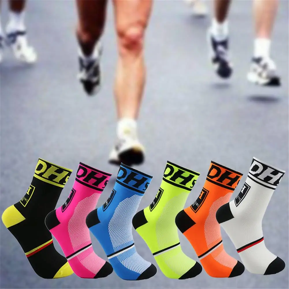 Высококачественные Профессиональные защитные Дышащие носки для бега мужчин и