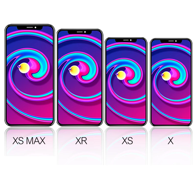 ЖК-дисплей AAA + для iPhone X/XS/XR/XS MAX сенсорный экран с 3D усилием дигитайзер в сборе без