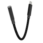 Переходник с USB C на гнездо для наушников 3,5 мм, Hi-Fi DAC Chip USBC Type C на AUX TRRS Female Adapter для IPad Pro, Pixel 2, Samsung, Sony и т. Д.