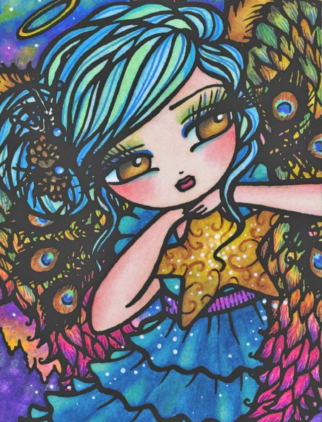 

Набор для алмазной вышивки «Девочка и морская звезда»