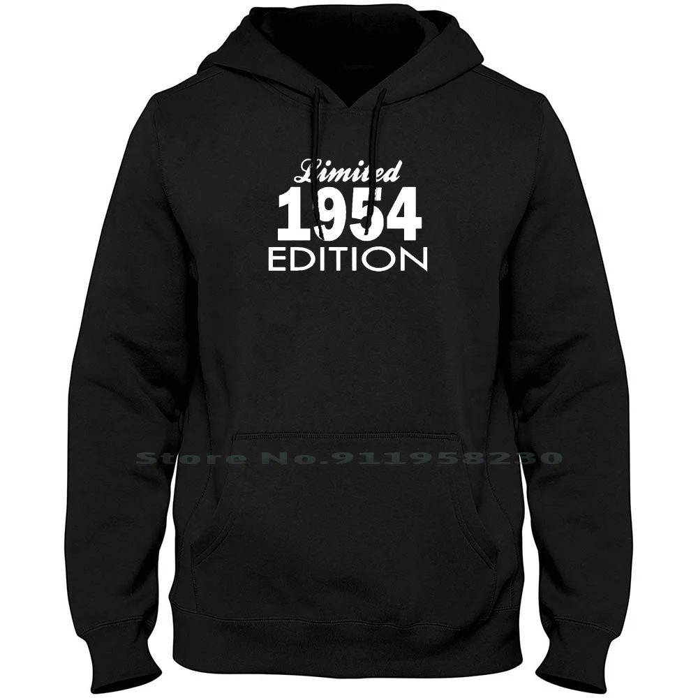 

Limited Edition 1954 Hoodie Sweater Big Size Cotton Limited Edition Limited Edition Music Limit Tage Geek 1954 Age Ny Mi Music
