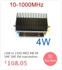 100 Вт FM VHF 80 МГц-170 МГц РЧ усилитель мощности плата AMP DIY наборы для Ham Радио усилители