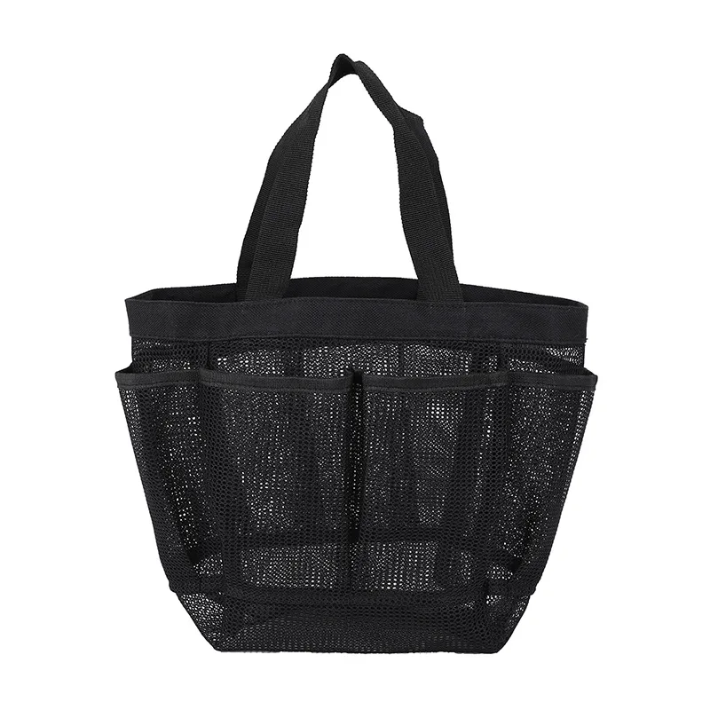 

Mesh Shower Caddy Portable For College Dorm Large Bathroom Tote Bag Durable With 8 Pockets Bolsa De Almacenamiento Bagno