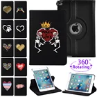 Вращающийся чехол для Apple IPad Mini 1 2 3 7,9 дюйма, кожаный складной чехол-подставка для Apple IPad mini 4 5, чехол для планшета