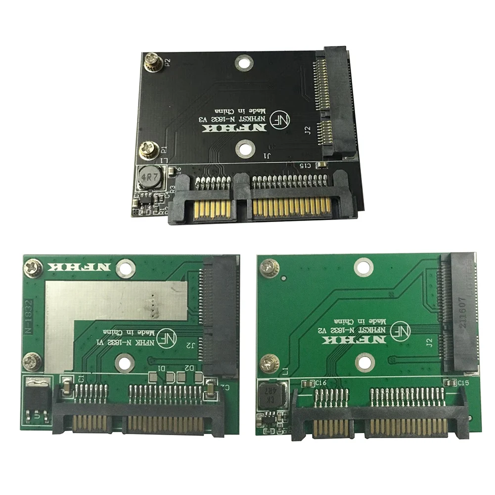 

MSATA SSD To 2.5'' SATA 6.0gps Adapter Converter Card Module Board Mini Pcie Ssd Wholesale Good Quanlity Accessories