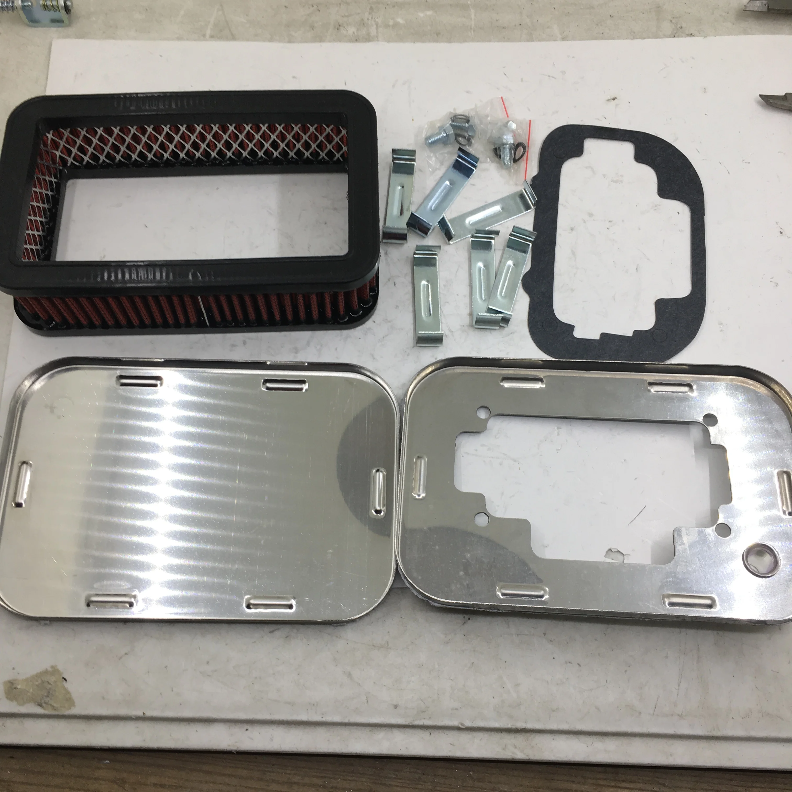 SherryBerg FAJS Воздухоочиститель для EMPI WEBER карбюратор dellorto 32/ 36 DGEV DGV DGAV 38 DGAS хромовый