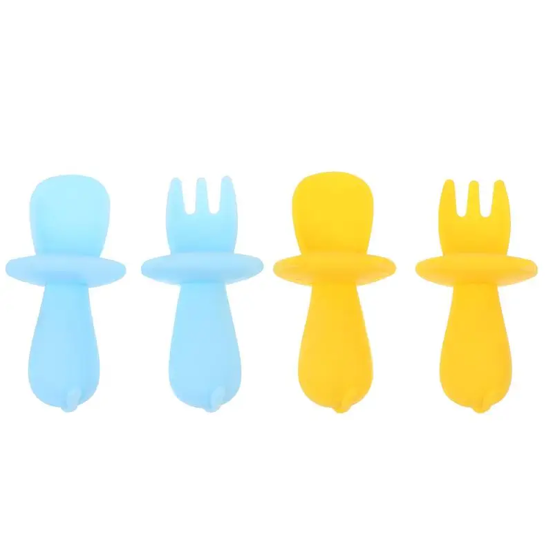 

4pcs Infant Training Tableware Adorable Feeding Baby Dining Supply Toddler Tableware