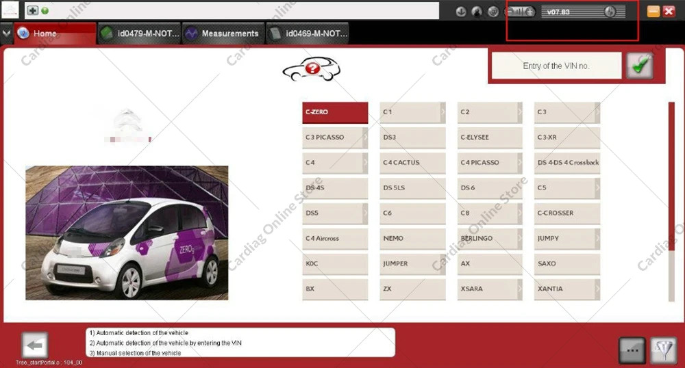 Lexia 3 полный чип FW 921815C Diagbox V7.83 для Citroen для peugeot V48/V25 lexia3 Авто OBD2 диагностический инструмент lexia3 PP2000