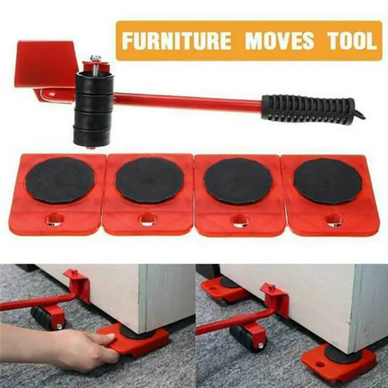 

5 In 1 Labor Saving Mover Device Household Heavy Object Moving Handling Tool