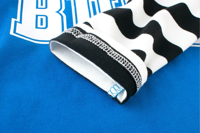 2019 Autumn New Boys T-shirt Children's Clothing Kids Cotton Long Sleeve Round Neck Letter Print Bottoming Shirt Jacket |
