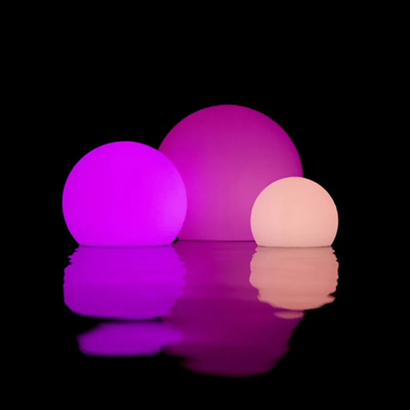 

LED Garden Ball Light Night Lights Waterproof Outdoor Pool Floating Ball Lamp Remote Control Landscape Lawn Lamp Garland decor
