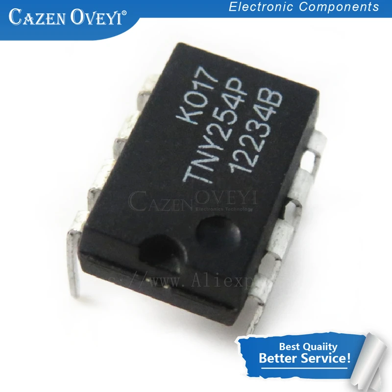 10 шт./лот TNY254PN DIP8 TNY254P DIP TNY254 254PN DIP-8 в наличии | Электронные компоненты и