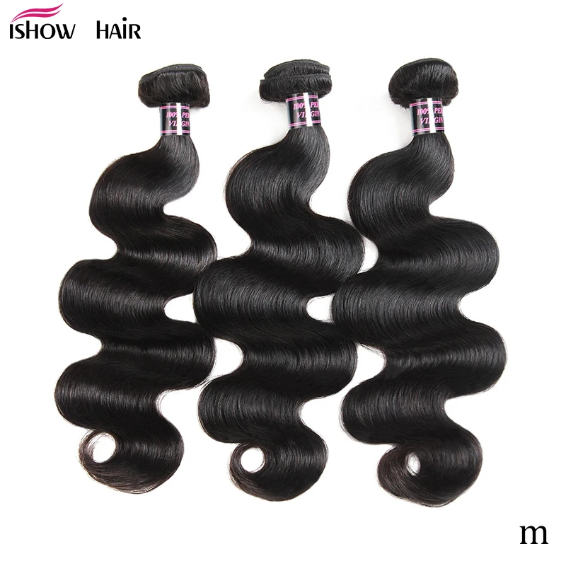 Queen hair бразильские волнистые волосы, для придания объема пряди Remy волнистые человеческие волосы для наращивания 1/3/4 пряди натуральных Цвет волос