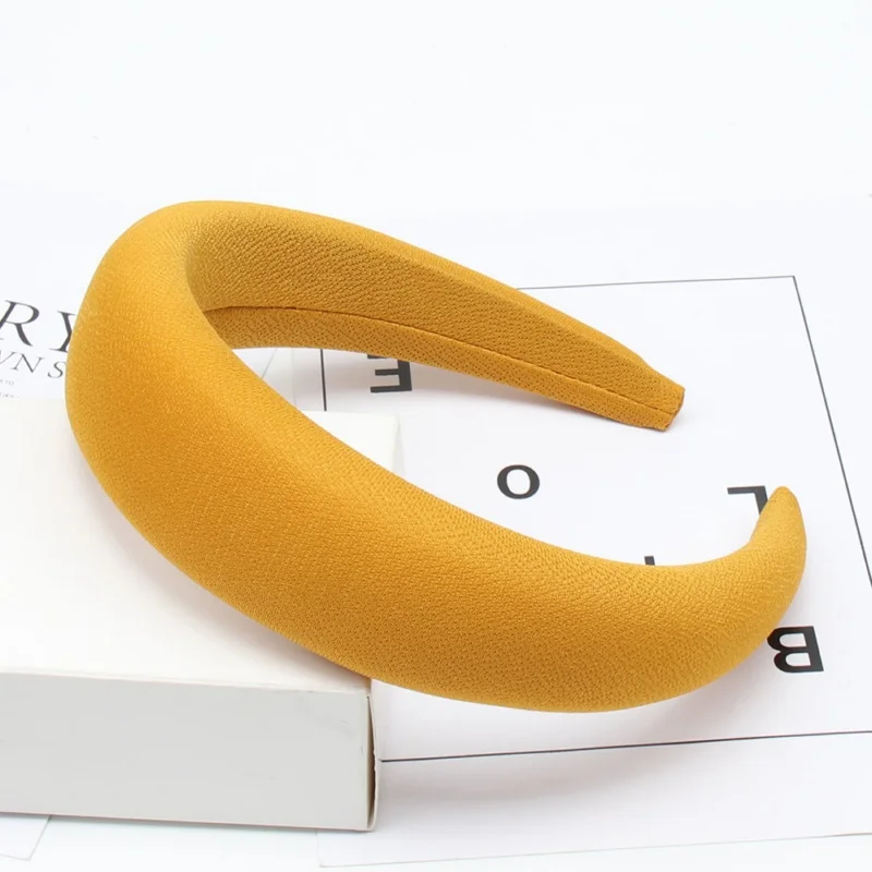 Ободок для волос Мягкий женский Воздухопроницаемый бандаж на голову пластиковый