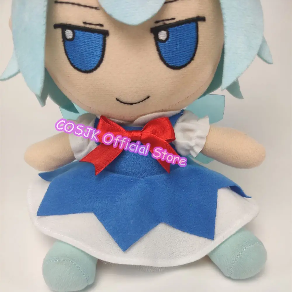 Аниме TouHou Project Cirno милая девушка косплей Плюшевая Кукла Мягкие Мультяшные