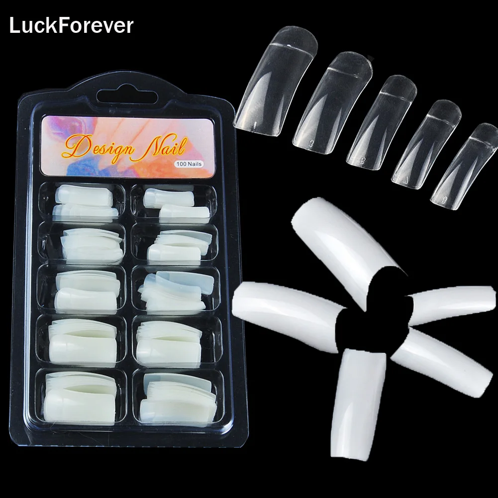 100 шт. накладные ногти для наращивания ногтей|Накладные ногти| |