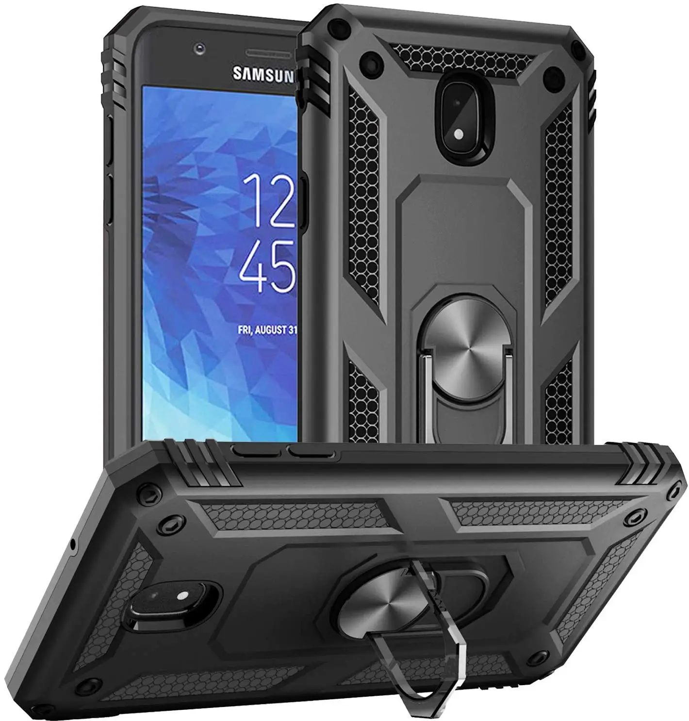 Чехол-подставка для Samsung Galaxy j2 j7 Prime J7 J3 J8 2018 военный класс 15 футов. Защитный чехол с
