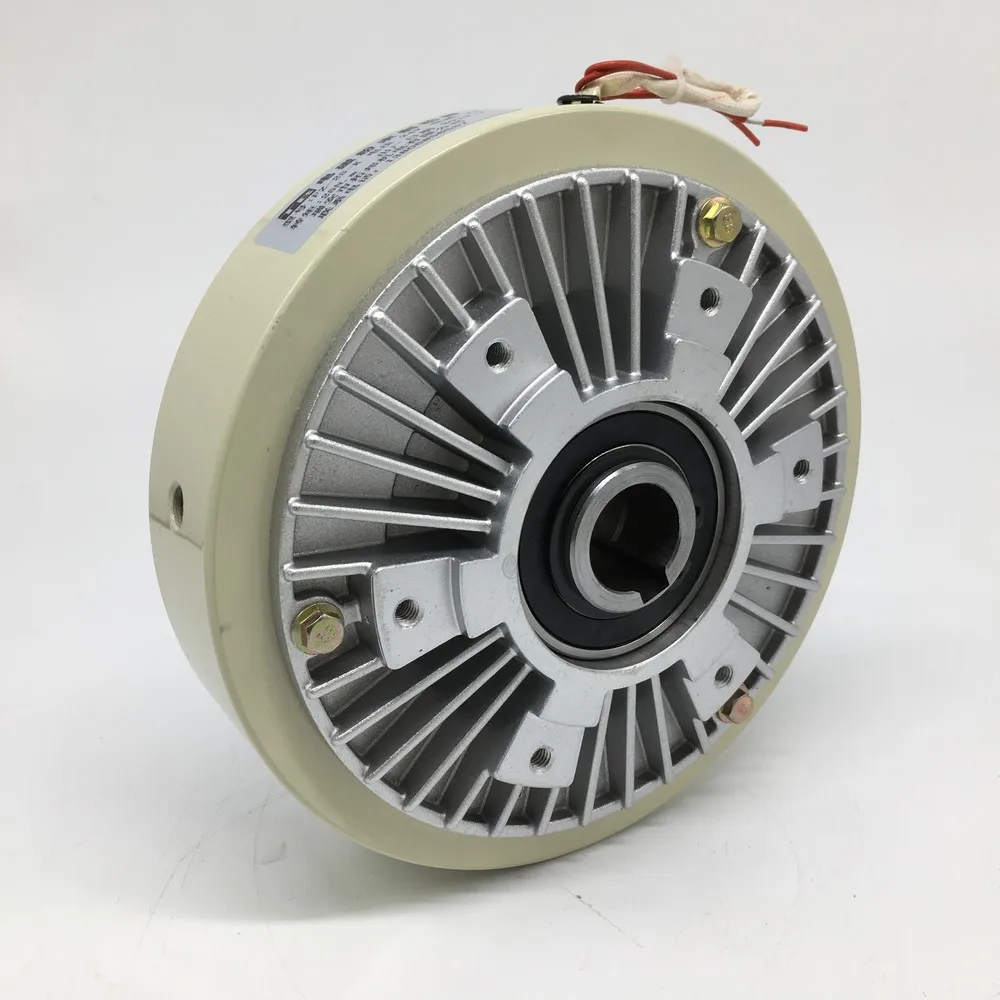 Электромагнитный порошковый тормоз полый вал 25 нм 2 5 кг DC 24V 1000RPM Размотка для