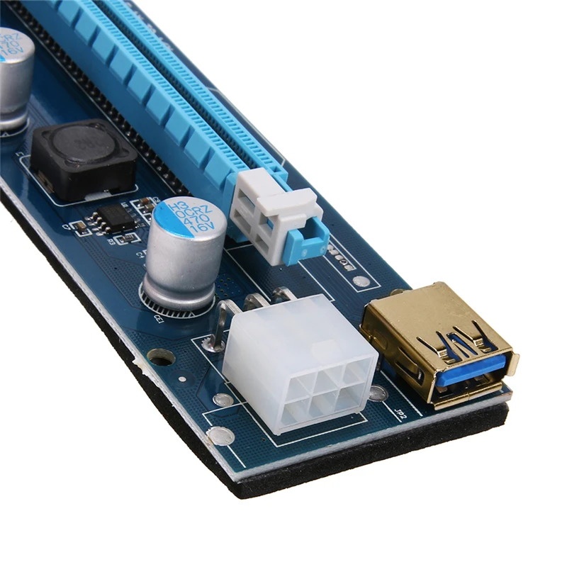 pci e 1x до 16x до usb3 0 компьютер добыча ра