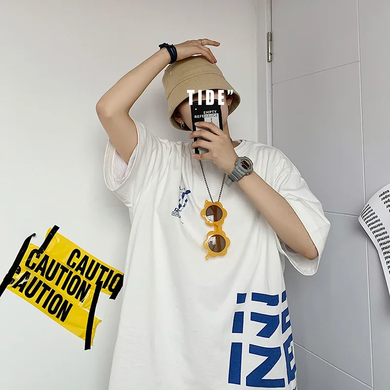 

Men's T-shirt Harajuku Oversized Casual T-shirt 3D Graphic Animation Graphic T-shirt Hip Hop Fitness Sports Sweat-absorbent Top