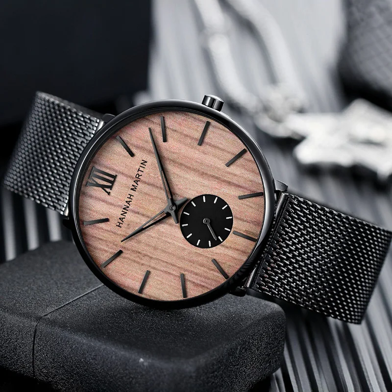 

Модные мужские часы минималистичные Роскошные ультра тонкие из нержавеющей стали с сетчатым ремешком наручные часы Аналоговые кварцевые ч...