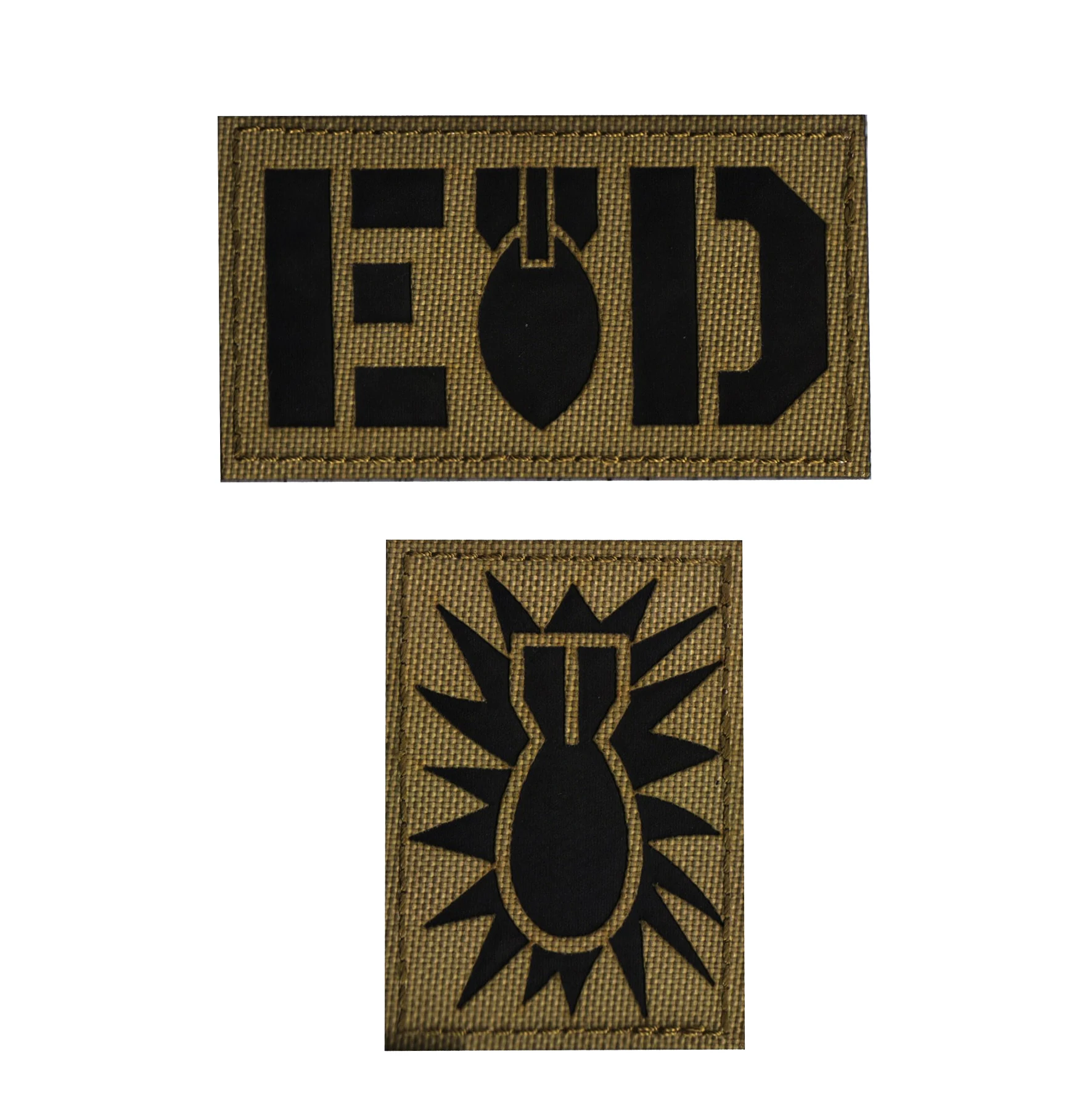 1 шт. светоотражающий армейский веер камуфляжный значок для морального духа