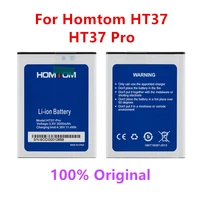 100 original new homtom ht37 pro 3000mah battery for homtom ht37 smart mobile phone tracking number