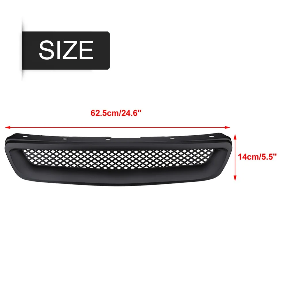 Автомобильная решетка для переднего бампера из АБС пластика Honda Civic JDM Type R 1996 1998