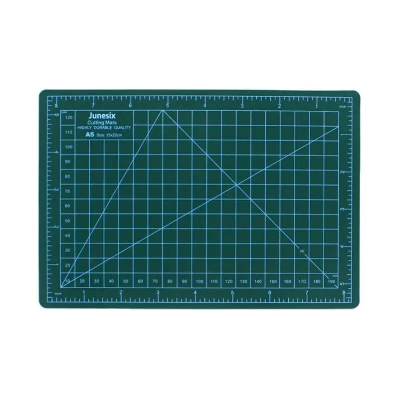 

1 A5 Cutting Board Manual Model Multi-Purpose Model Cutting Pad Rubber Stamp Engraving Pad Measuring Scale Board