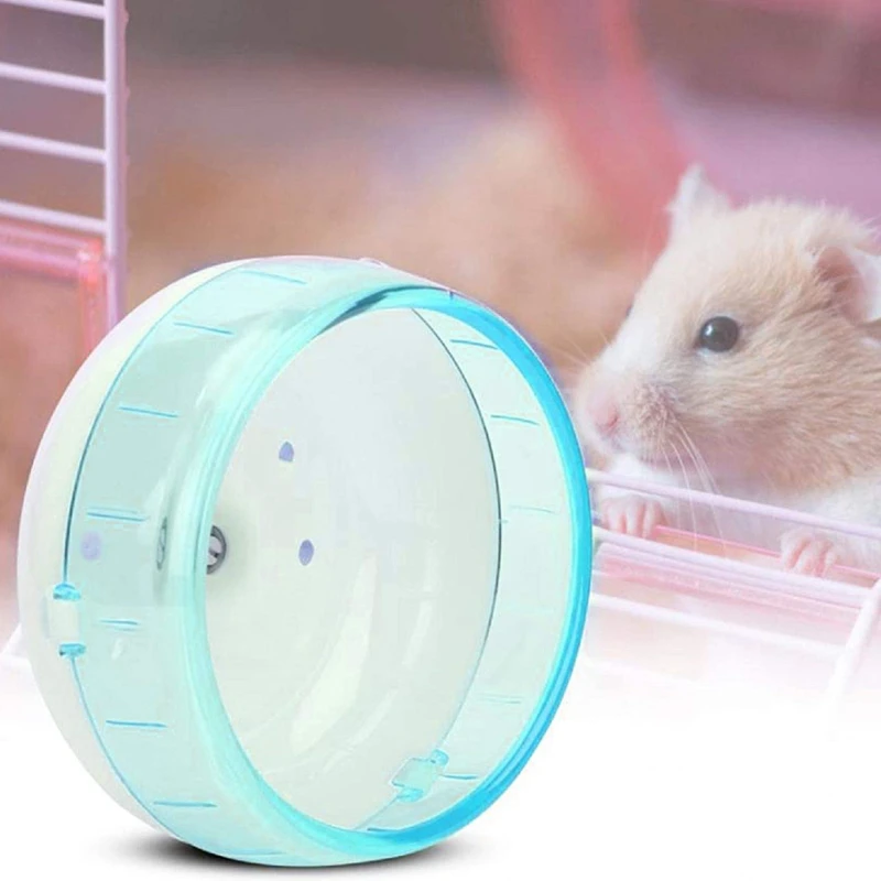 

Funny Hamster Wheel Toy Silent Runner Spinner Exercise Running Wheel Small Pets Plastic Silent Roller Exercise Wheel Cage
